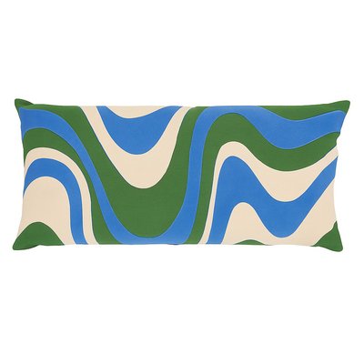 Coussin en coton broderie arty EDEN