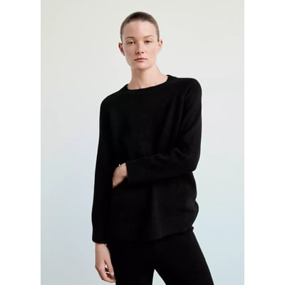 Pull de pyjama en maille à col rond MANGO