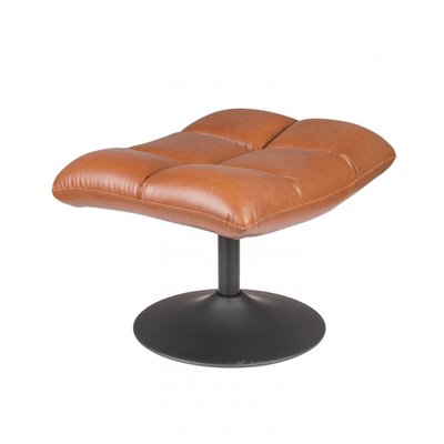 Tabouret repose pieds en simili cuir - HOCKER DUTCHBONE