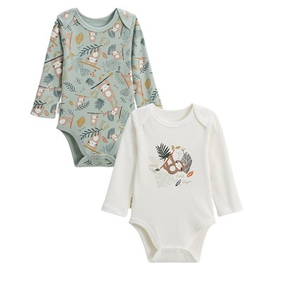 Lot de 2 bodies bébé manches longues Cache-cache PETIT BEGUIN