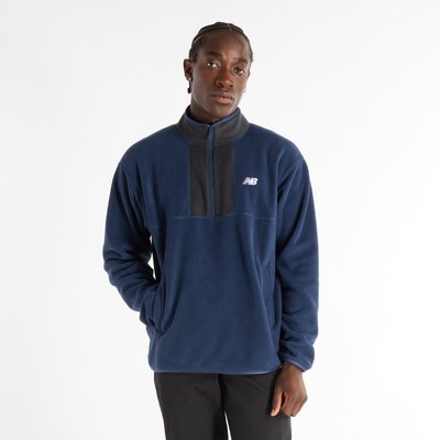 Polar Fleece 1/2 Zip col montant manches longues. NEW BALANCE