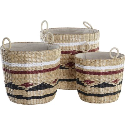 Paniers en résine, lot de 3, Colonial RECOLLECTION