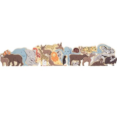 Puzzle de lettres Animaux SMALL FOOT COMPANY