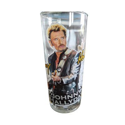 Verre Johnny Hallyday Guitare EDEN