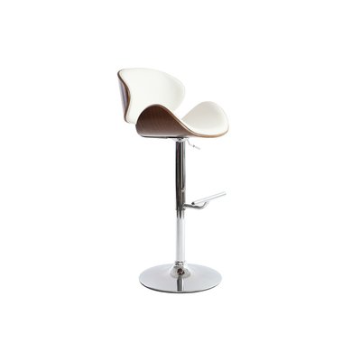 Tabouret de bar design réglable WALNUT MILIBOO