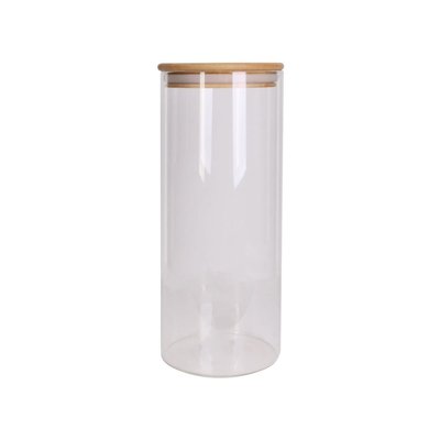 Bocal en verre et bambou 1.6l COOK CONCEPT
