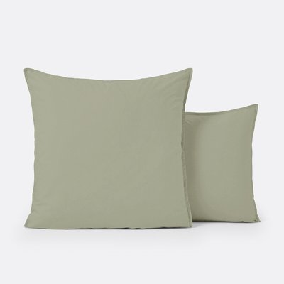 Taie d'oreiller unie percale de coton bio Scenario LA REDOUTE INTERIEURS