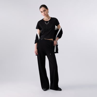 T-shirt avec strass LIU JO