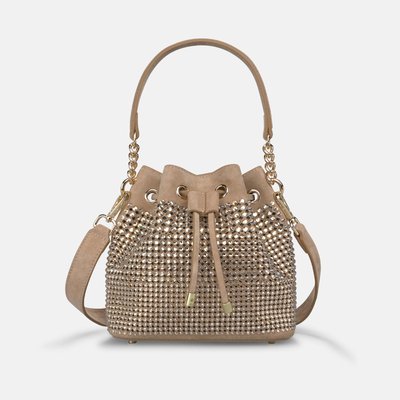 Sac seau strassé avec fermeture ajustable ALMA EN PENA