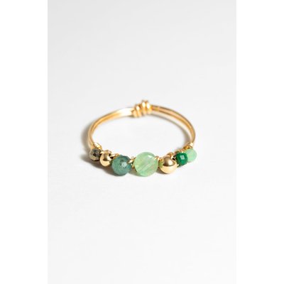 Bague Vénus - Menthe YAY PARIS