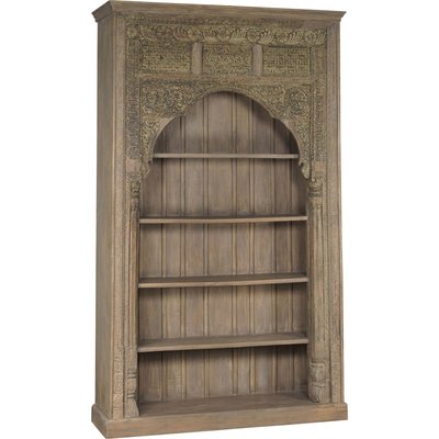 Bibliothèque en teck au design antique élégant RECOLLECTION