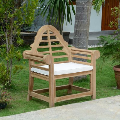 Fauteuil en teck massif Marlborough TECK ATTITUDE