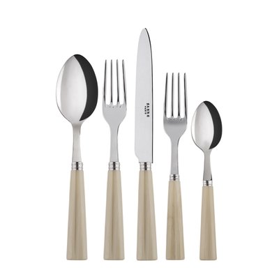 Set de 5 couverts de table, Nature SABRE