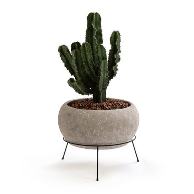 Ollam 35cm Diameter x 29cm High Cement Plant Pot AM.PM