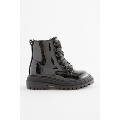 Bottines épaisses à lacets coupe classique NEXT