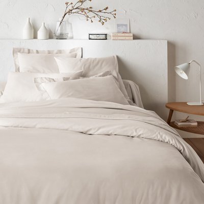 Housse de couette zippée unie en coton, Scénario LA REDOUTE INTERIEURS