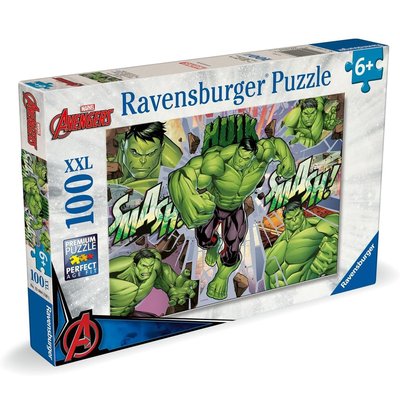 Puzzle Hulk Marvel Avengers 100 pcs XXL RAVENSBURGER