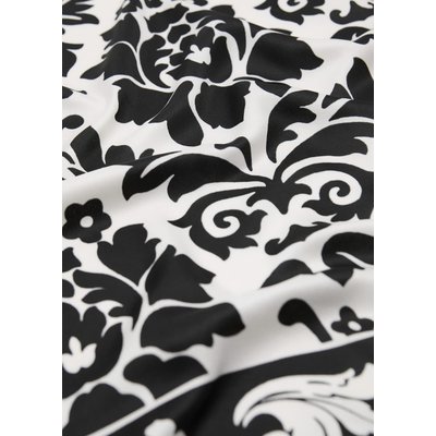 Foulard bicolore imprimé MANGO