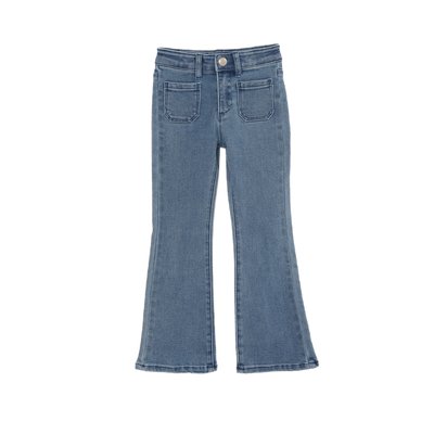 Jean FLARE waterless poches plaquées IKKS
