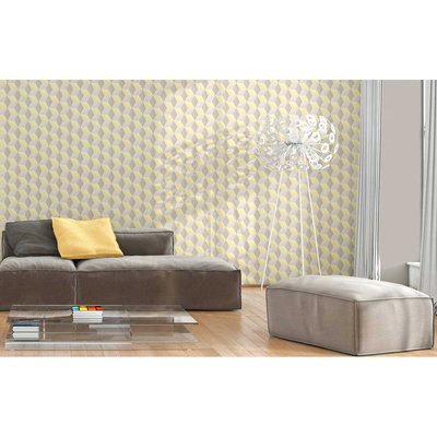 Papier peint graphique  - Effet 3D HOME MAISON