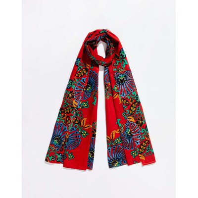 Paréo voile de coton bio imprimé SARONG LA FIANCÉE
