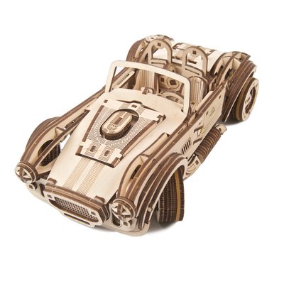 Puzzle 3D Voiture de course Drift Cobra UGEARS