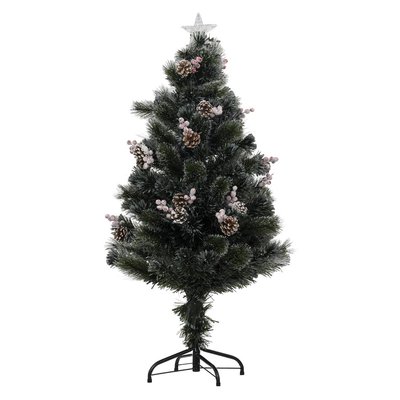 Sapin fibre optique intérieur "Sofia" H120cm 89 LED + transfo FEERIC LIGHTS & CHRISTMAS
