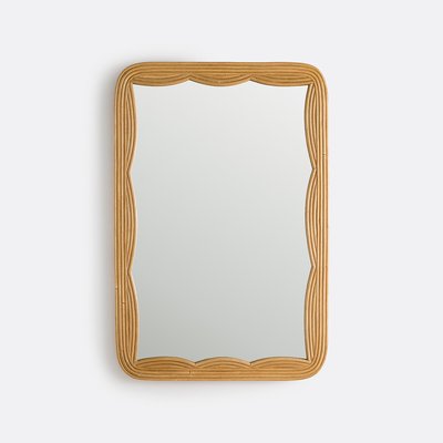 Vaguo Rattan Mirror, 60 X 90cm LA REDOUTE INTERIEURS