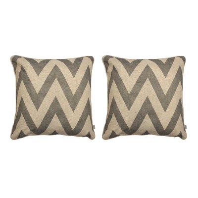 Lot de 2 housses de coussin MEENA CARRÉ NAF NAF HOME