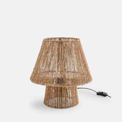 Lampe à poser en jute, Yaku LA REDOUTE INTERIEURS