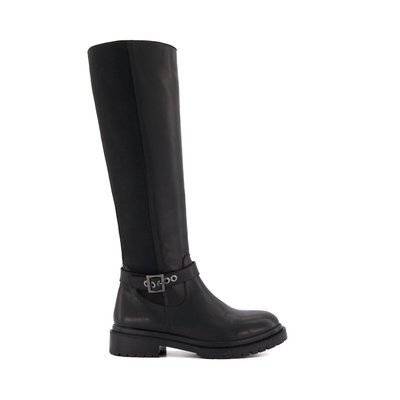 Bottes hauteur genou décontractées à boucle - TELLER DUNE LONDON
