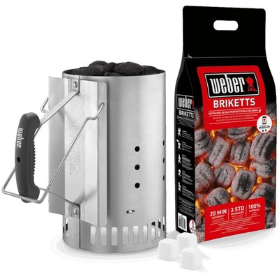 Cheminée barbecue Kit d'allumage WEBER