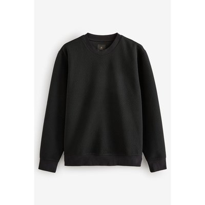 Sweat ras du cou texturé haut de gamme NEXT