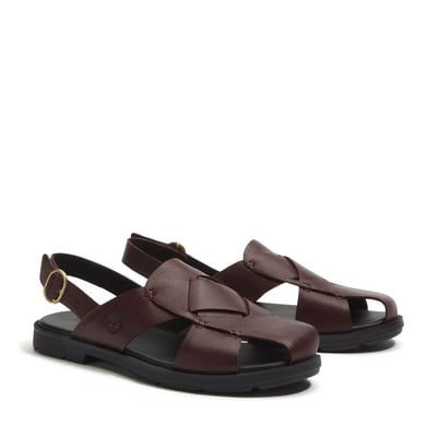 Calista Bay Leather Closed Fisherman Sandals TIMBERLAND