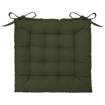 Assise de chaise matelassée coton Unie EDEN