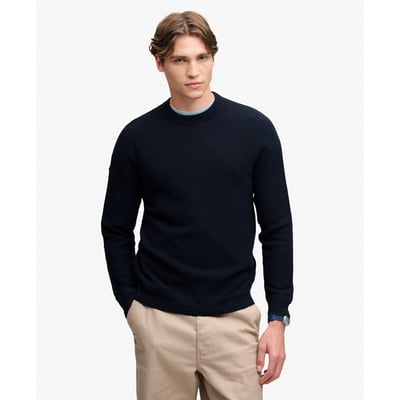 Pull Texture Knit Coupe Décontractée SUPERDRY