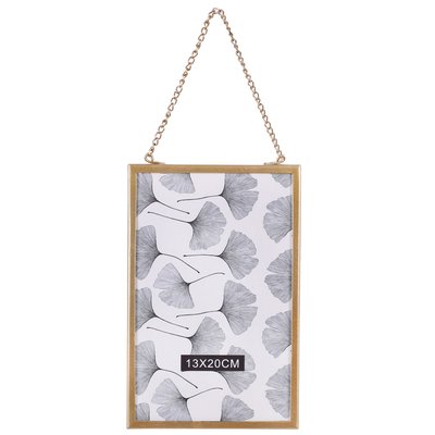 Cadre photo à suspendre design Gold Home MM URBAN LIVING
