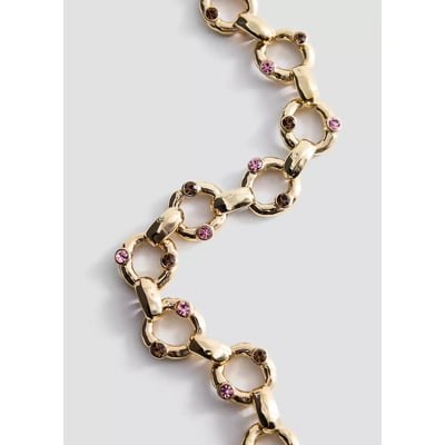 Collier chaîne cristaux MANGO