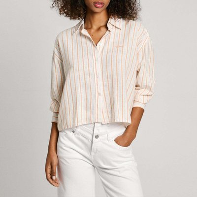 Chemise À Rayures Coupe Cropped PEPE JEANS