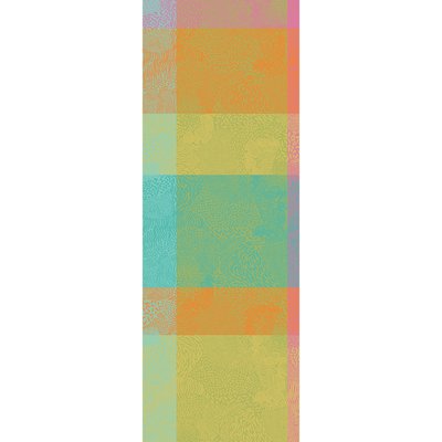 Chemin de table pur coton MILLE VAGUES GARNIER-THIEBAUT