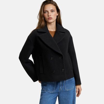 Caban court fermeture boutonnée, plein hiver LA REDOUTE COLLECTIONS