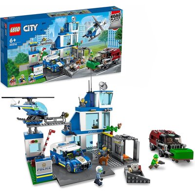 LEGO City - Commissariat de Police 60316 : Aventure Urbaine LEGO