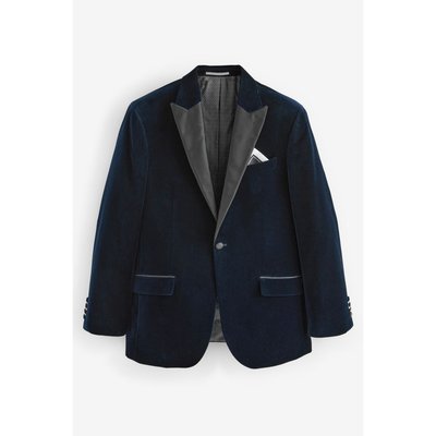 Blazer Slim En Velours NEXT