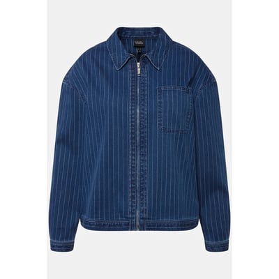 Veste en jean à fines rayures ULLA POPKEN