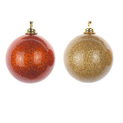 Boule de Noël – Tons dorés – 6 cm EDEN