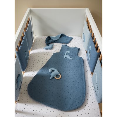 Gigoteuse spécial été en gaze de coton PETIT DINO Oeko-Tex® VERTBAUDET
