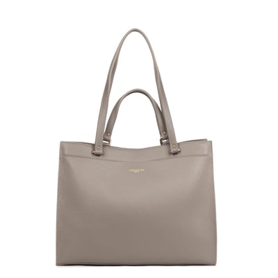 Sac cabas épaule Zippé XL FOULONNÉ DOUBLE LANCASTER