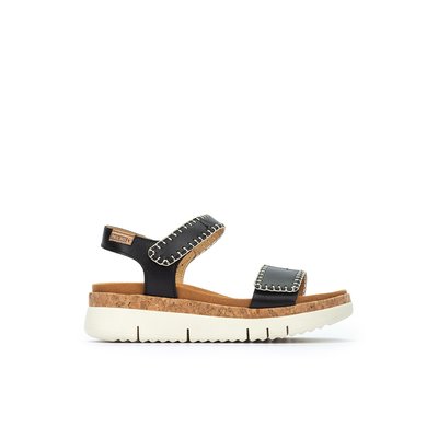 Sandales à semelles compensées cuir PALMA PIKOLINOS
