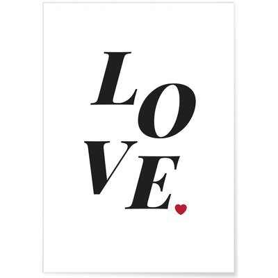 Poster LOVE L'AFFICHERIE