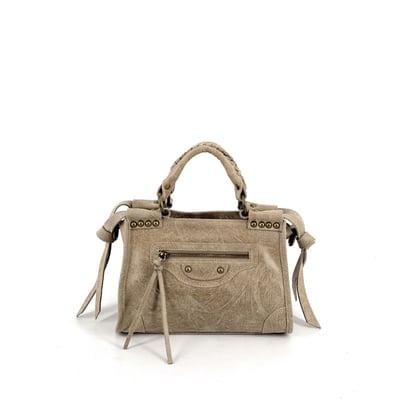Mini-sac en cuir brossé POCKY OH MY BAG